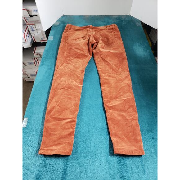 CAbi Jeans Size 6 Womens Brown Stretch Pants Corduroy Ladies Mid Rise Skinny - Picture 10 of 12